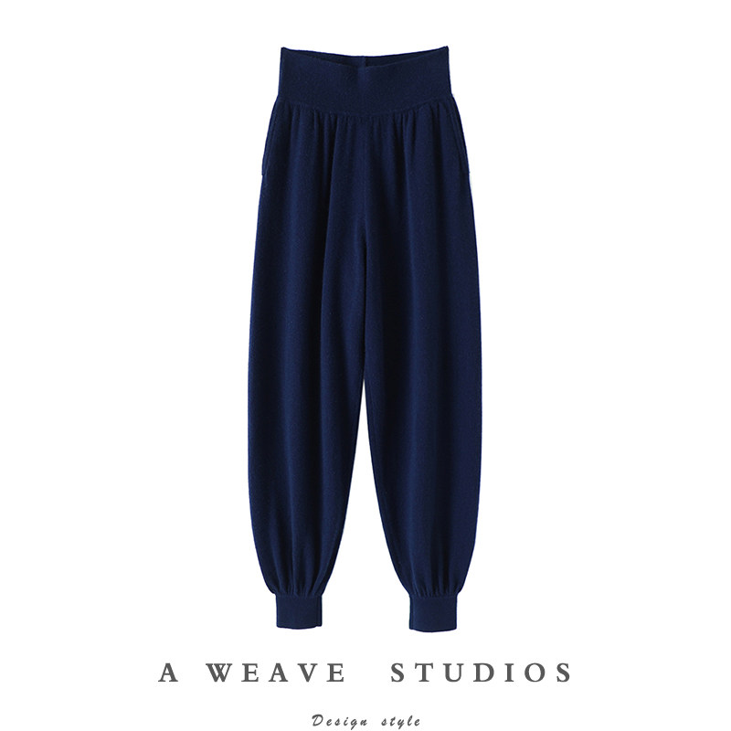 非常少见的裤型！！100%纯羊绒裤子休闲灯笼裤子女外穿宽松秋冬款,女装/女士精品,休闲裤,淘宝优惠券,粉丝福利购,淘宝优惠卷