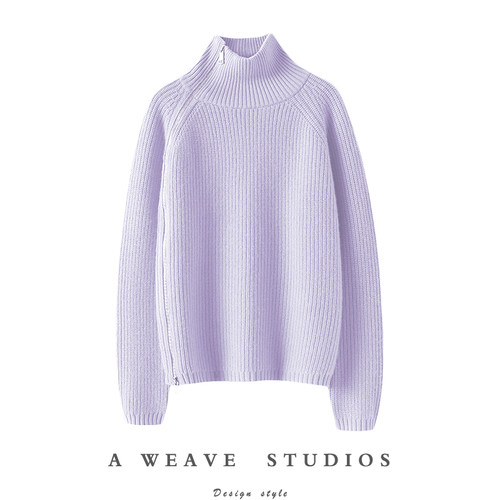 启超官方高端100%纯山羊绒衫