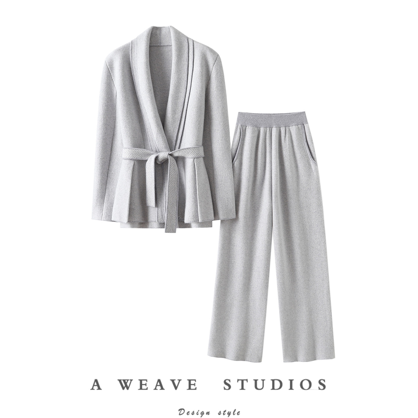 女主时尚猎手！加厚100%纯羊绒衫女西装外套针织裤子女外穿套装,女装/女士精品,羊绒衫,淘宝优惠券,粉丝福利购,淘宝优惠卷