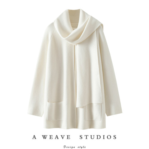 启超官方高端100%纯山羊绒衫