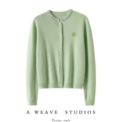 启超官方高端100%纯山羊绒衫