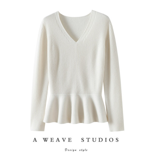 启超官方高端100%纯山羊绒衫