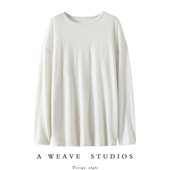 优雅新姿 纯羊绒毛衣宽松 女中长款 贴身太舒服了 精纺山羊绒衫