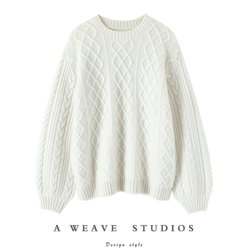 启超官方高端100%纯山羊绒衫