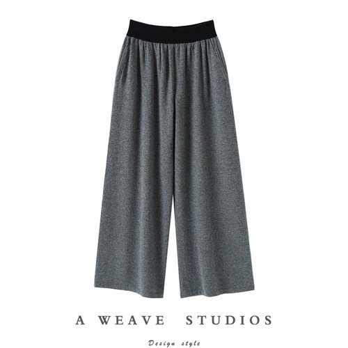 启超高端100%纯山羊绒裤