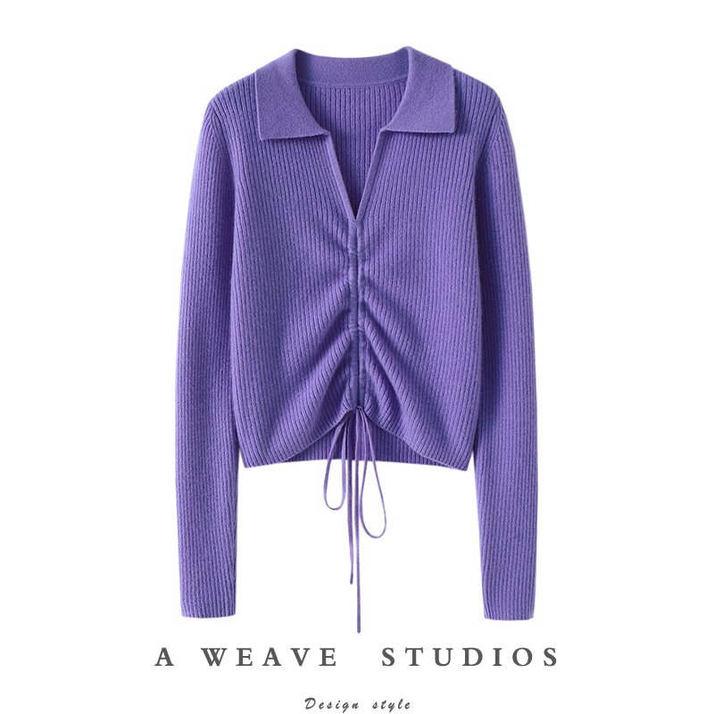 启超高端100%纯山羊绒衫