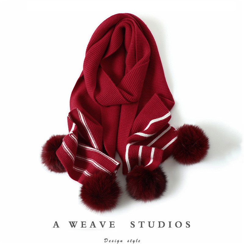 启超高端100%纯山羊绒围巾