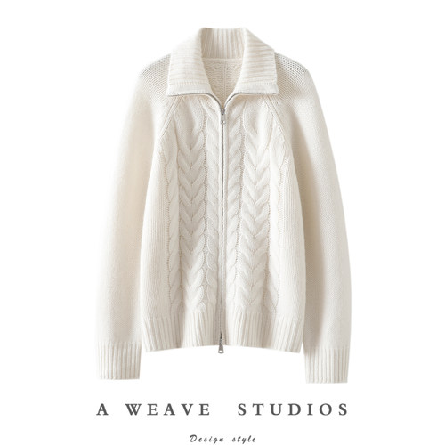 启超官方高端100%纯山羊绒衫