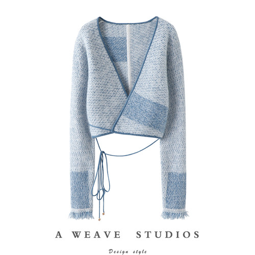 启超高端100%纯山羊绒衫