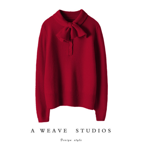 启超官方高端100%纯山羊绒衫