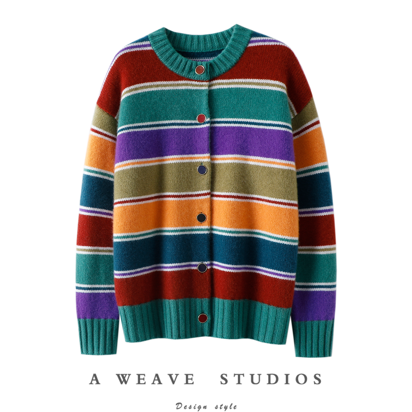 启超官方高端100%纯山羊绒衫