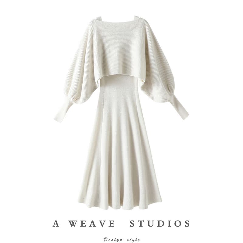 启超官方高端100%纯山羊绒衫套装