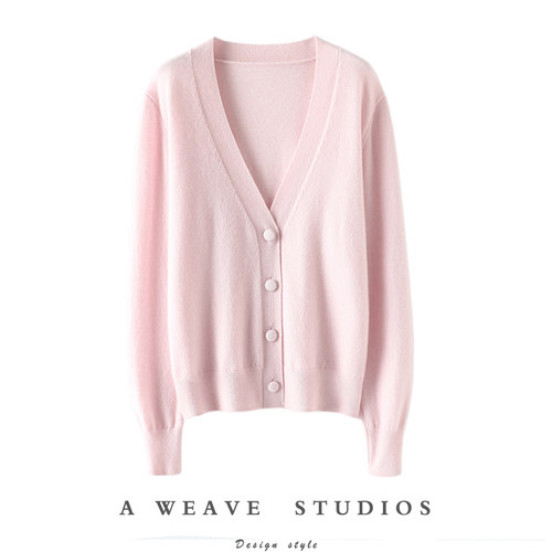 启超官方高端100%纯山羊绒衫