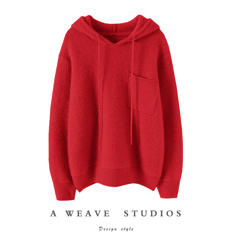 启超高端100%纯山羊绒衫