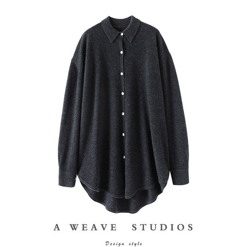 启超高端100%纯山羊绒衫