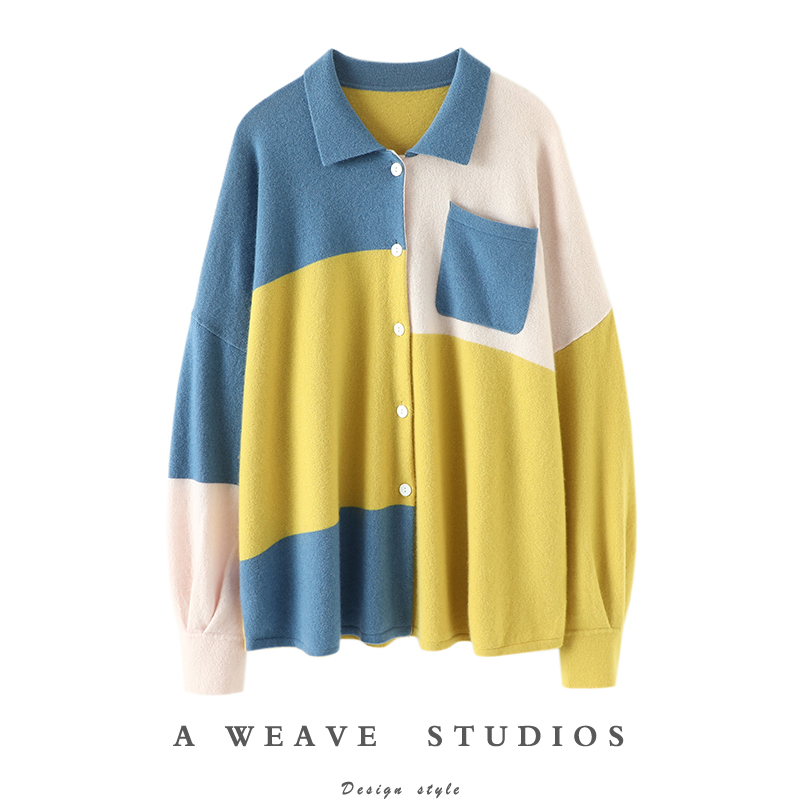 启超高端100%纯山羊绒衫