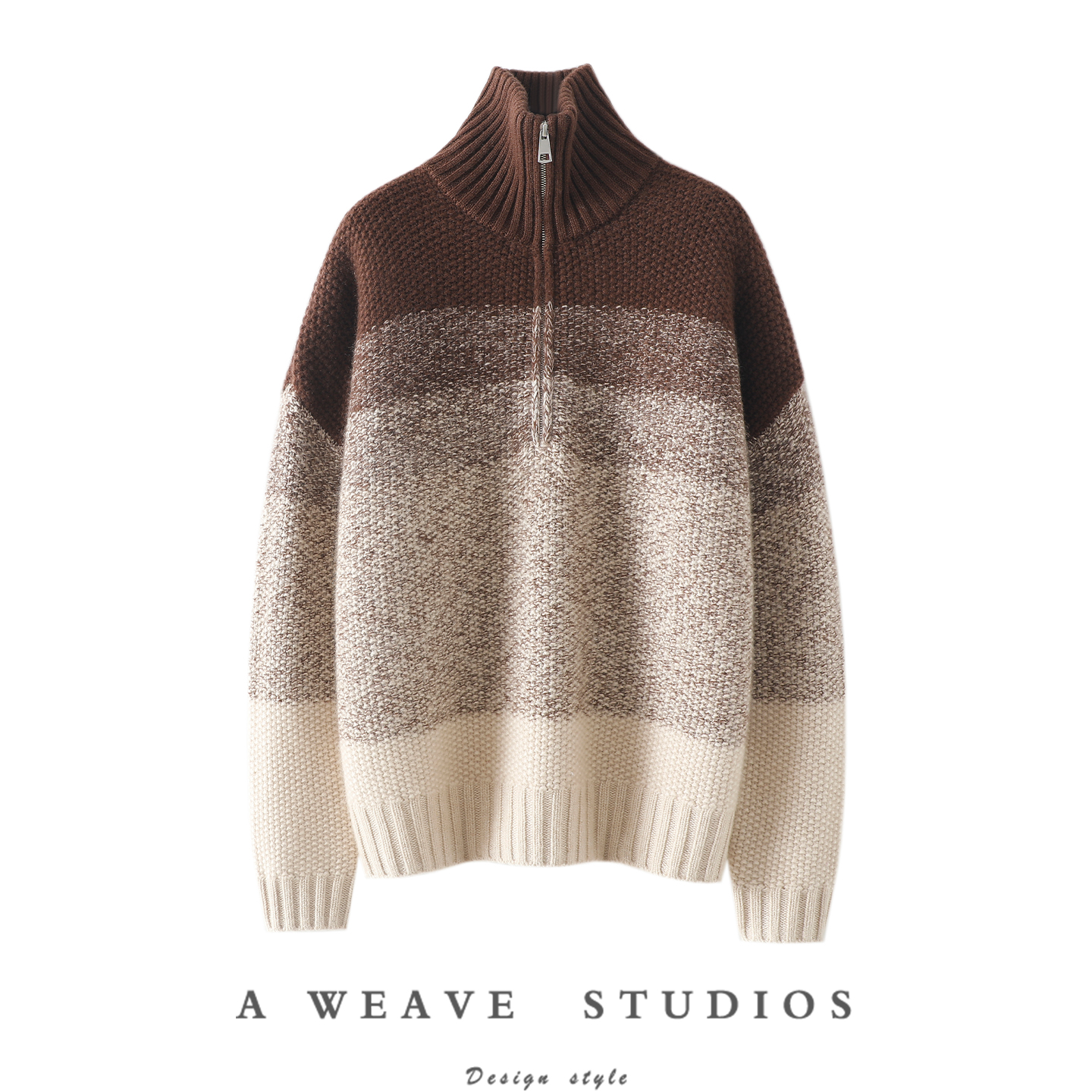 启超官方高端100%纯山羊绒衫