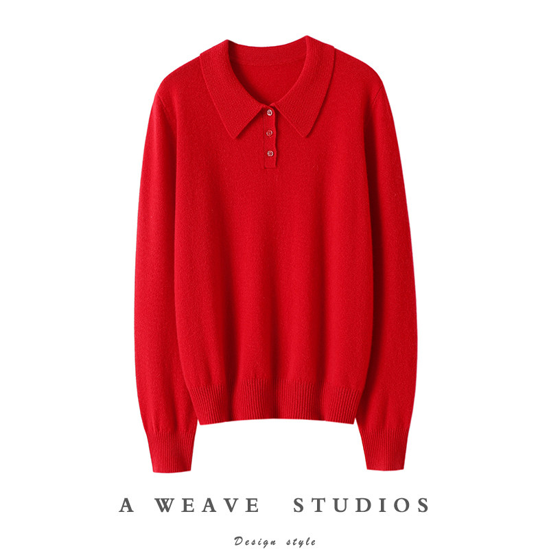 主打气质耐看！POLO领纯山羊绒衫女纯羊绒毛衣针织打底衫秋冬宽松,女装/女士精品,羊绒衫,淘宝优惠券,粉丝福利购,淘宝优惠卷