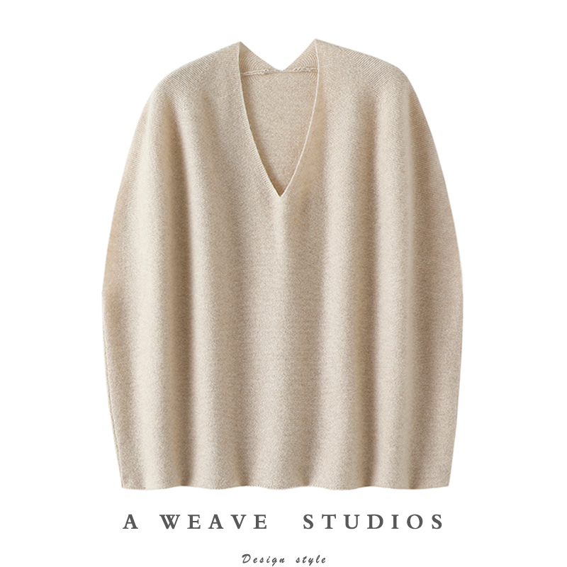 启超官方高端100%纯山羊绒衫