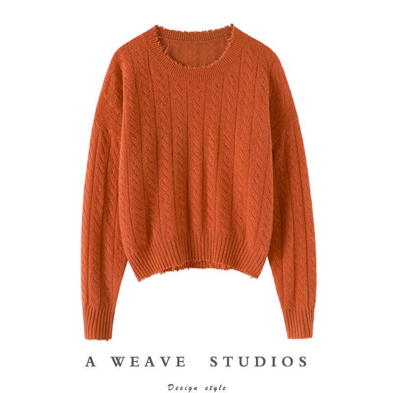 启超官方高端100%纯山羊绒衫