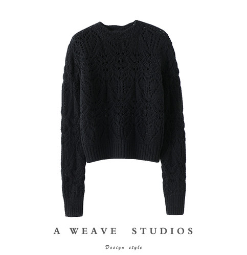 启超高端100%纯山羊绒衫