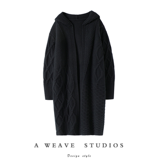 女中长款 加厚100%纯山羊绒开衫 外套 送腰带1300克 启超大方优雅