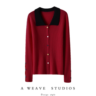 秋冬季 好漂亮啊 打底衫 女纯羊绒毛衣针织开衫 100%纯山羊绒开衫