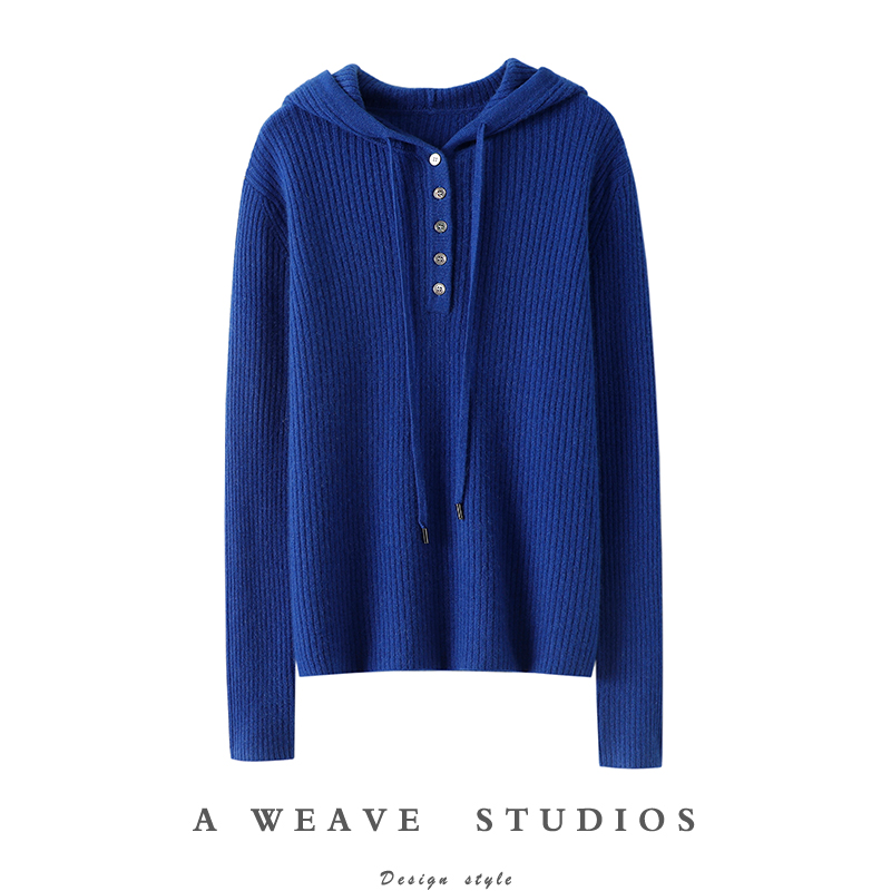 启超官方高端100%纯山羊绒衫