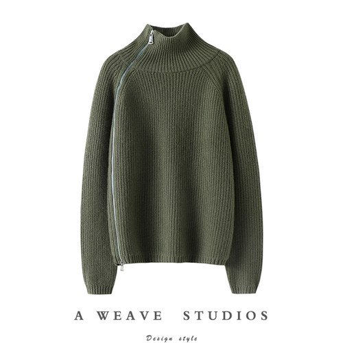 启超官方高端100%纯山羊绒衫