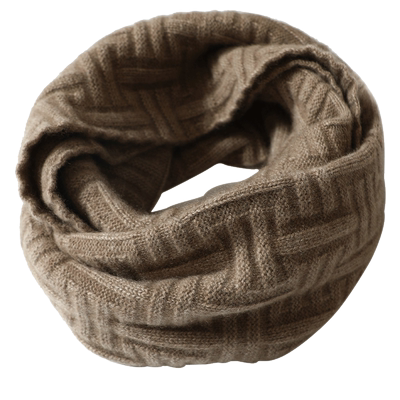 启超高端100%纯山羊绒围脖