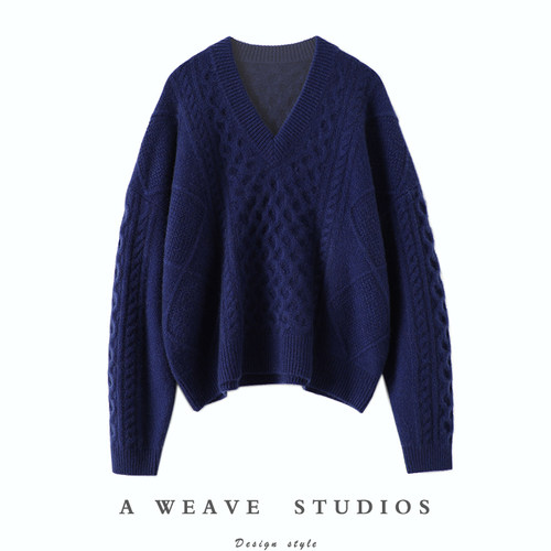 启超官方高端100%纯山羊绒衫