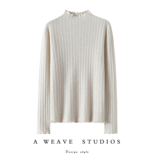 秋冬新款 女纯羊绒毛衣针织打底衫 半高领100%纯山羊绒衫 轻奢女王