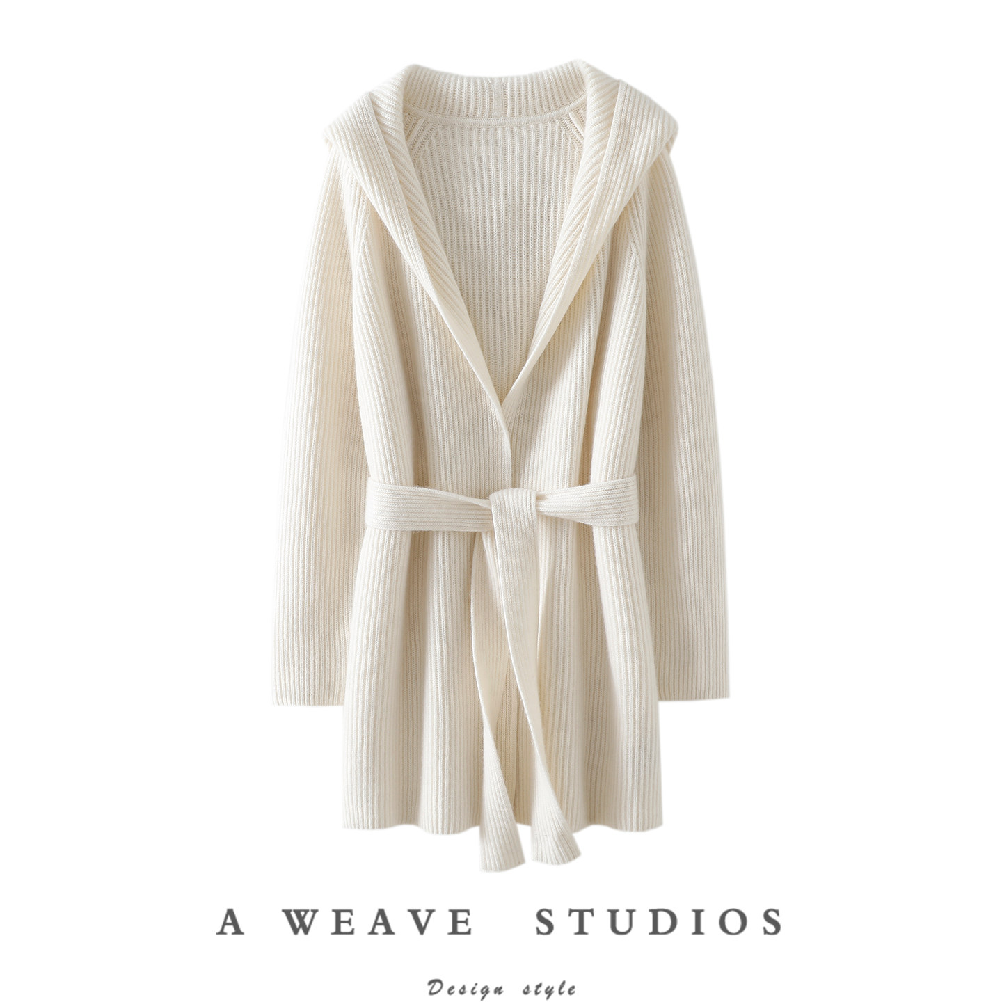 拿下气质！重磅加厚大克重100%纯山羊绒开衫女连帽毛衣中长款外套,女装/女士精品,羊绒衫,淘宝优惠券,粉丝福利购,淘宝优惠卷