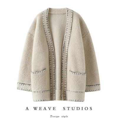 启超官方高端100%纯山羊绒衫