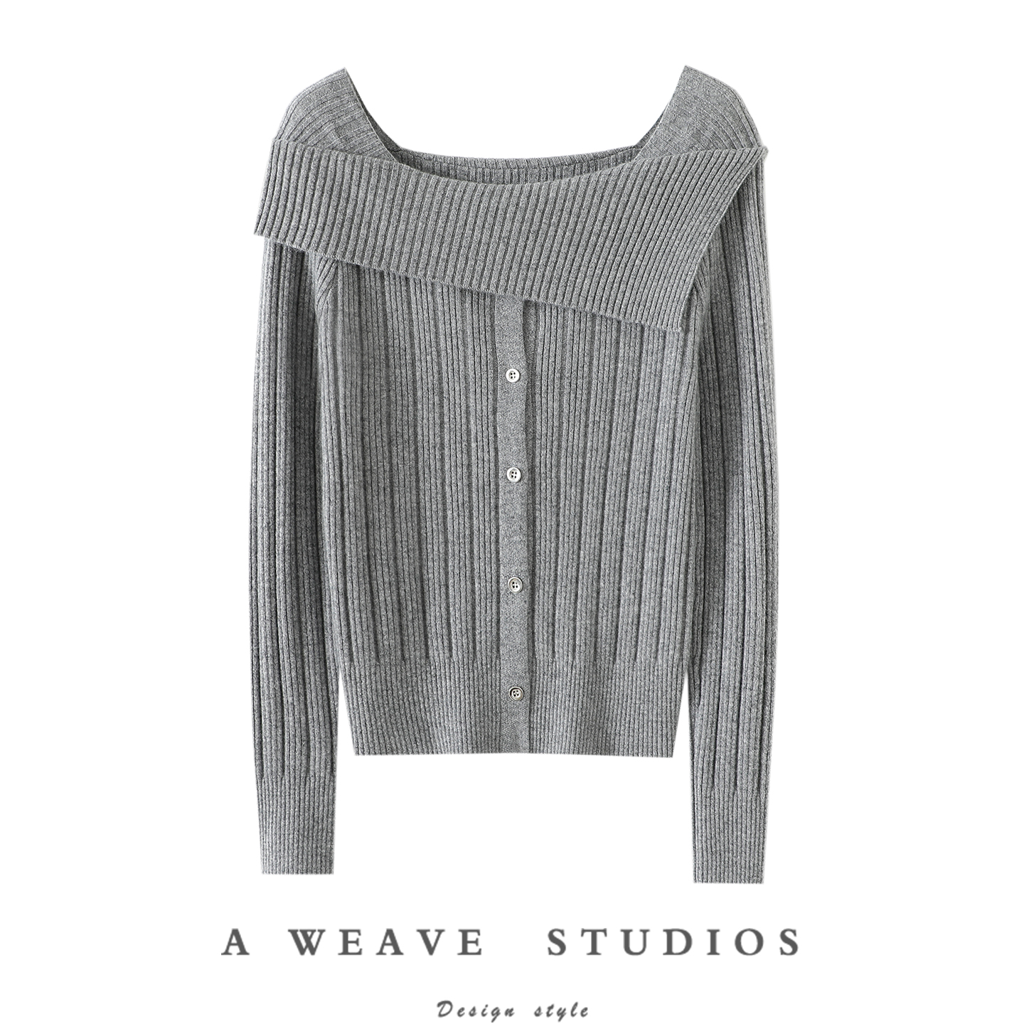 气质到爆！方领100%纯山羊绒衫女纯羊绒毛衣修身针织衫打底衫秋冬