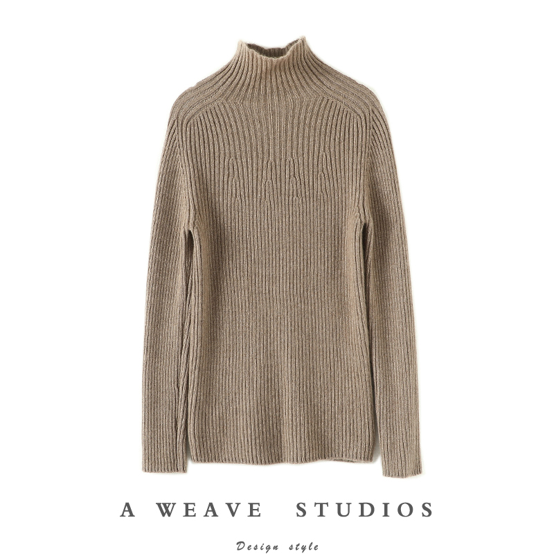 启超官方高端100%纯山羊绒衫