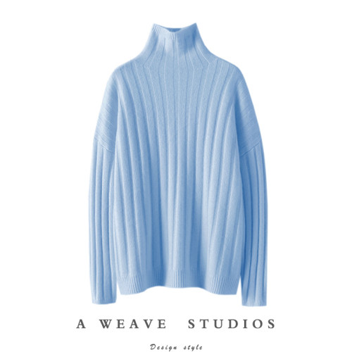 启超官方高端100%纯山羊绒衫