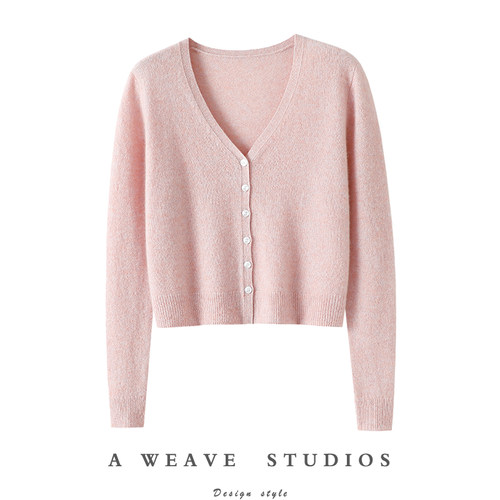 启超官方高端100%纯山羊绒衫