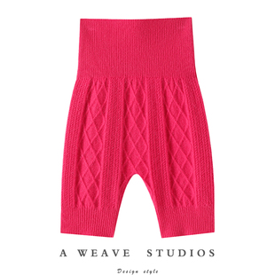 暖宫打底裤 好暖和哇 保暖睡裤 秋冬季 女 100%羊绒肚围护小肚子短裤