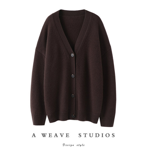 启超高端100%纯山羊绒衫