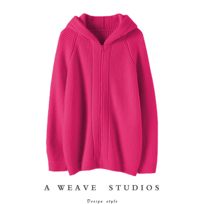 启超高端100%纯山羊绒衫