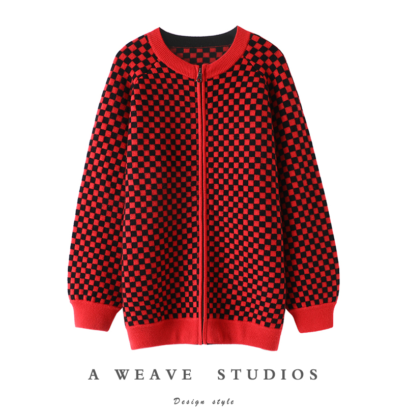 启超官方高端100%纯山羊绒衫