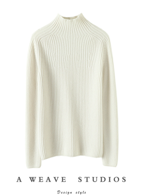 启超爱的抓狂~高端品牌纯羊绒衫100纯羊绒女高领毛衣秋冬内搭加厚