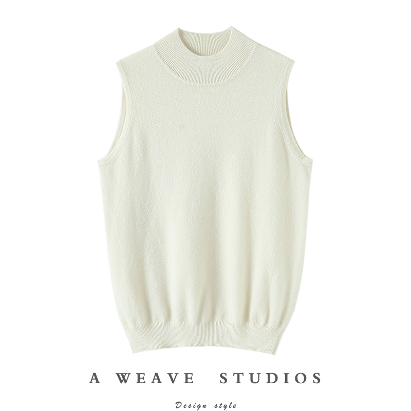 启超高端100%纯山羊绒衫