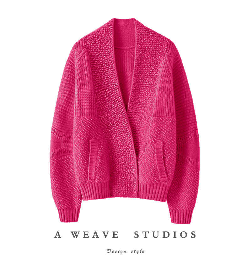 启超高端100%纯山羊绒衫