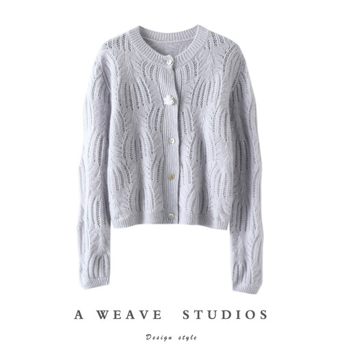 启超高端100%纯山羊绒衫