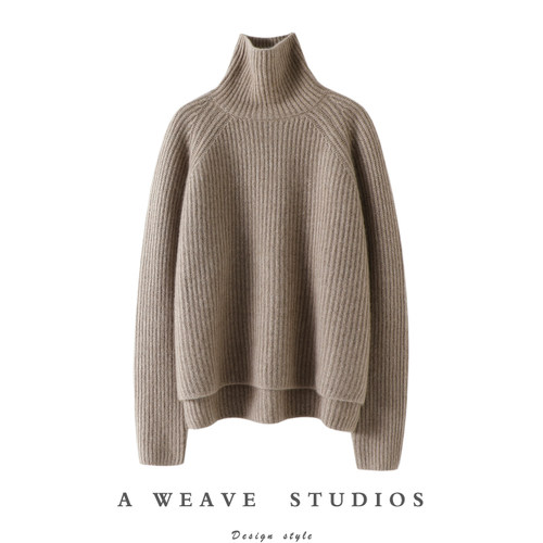 启超官方高端100%纯山羊绒衫