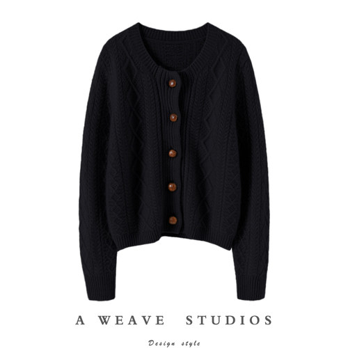 启超高端100%纯山羊绒衫