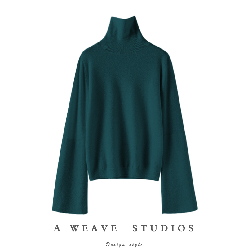 启超高端100%纯山羊绒衫