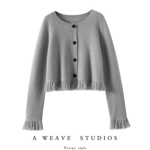 启超官方高端100%纯山羊绒衫